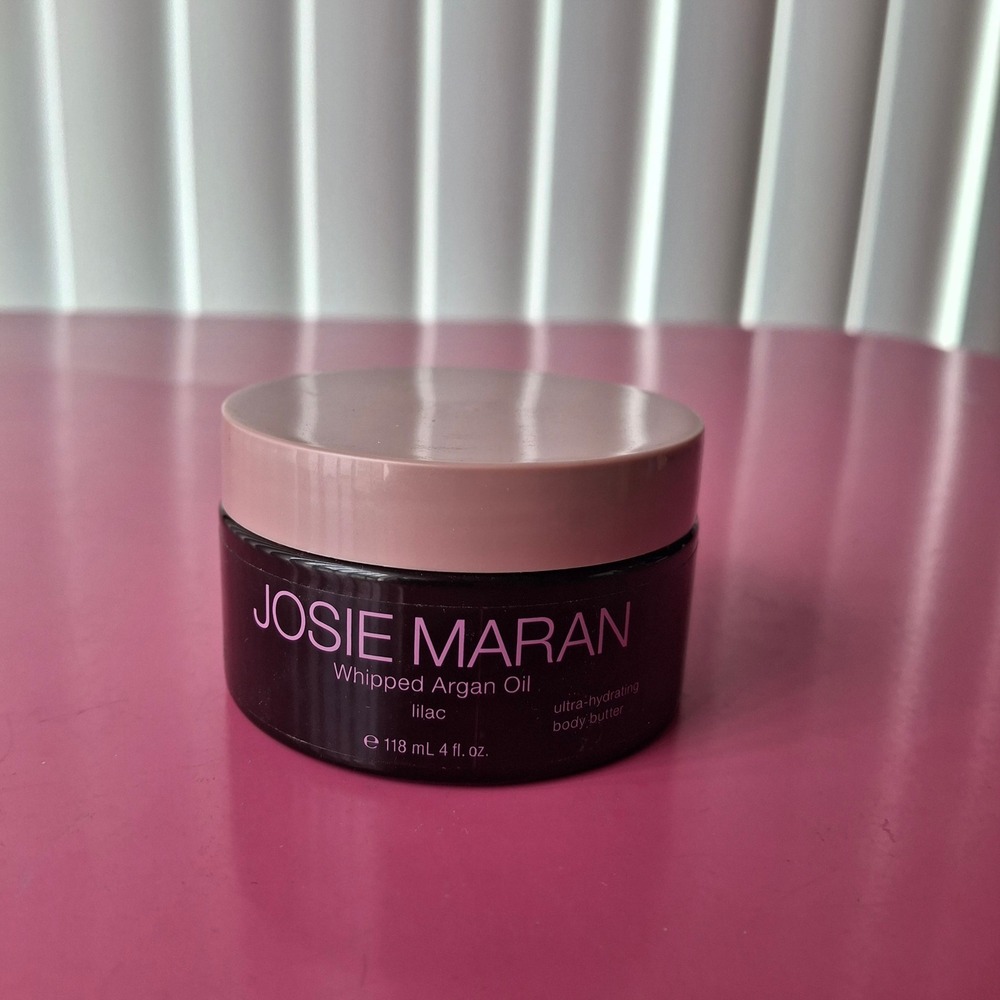 Josie Maran Whipped Argan Oil Body Butter Lilac 4 fl oz 118 mL Ultra-Hydrating